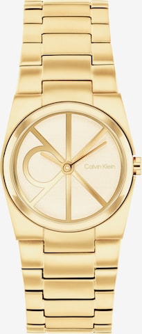 Calvin Klein Analoginen kello 'Unite' värissä kulta: etupuoli