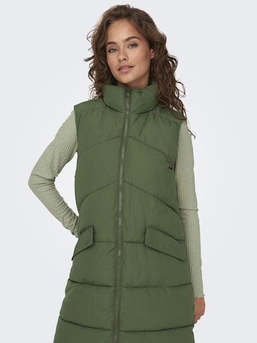 Gilet 'Matilde' di ONLY in verde: frontale