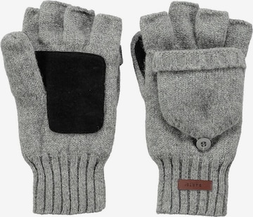 Barts Handschoenen met korte vingers in Grijs: voorkant