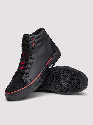Ombre Sneakers hoog in Zwart