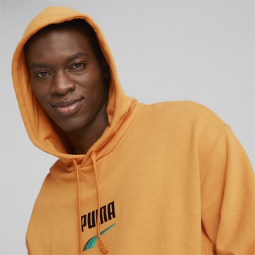 Sweat-shirt 'Downtown' PUMA en jaune