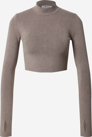 EDITED Pullover 'Tya' in Beige: predná strana