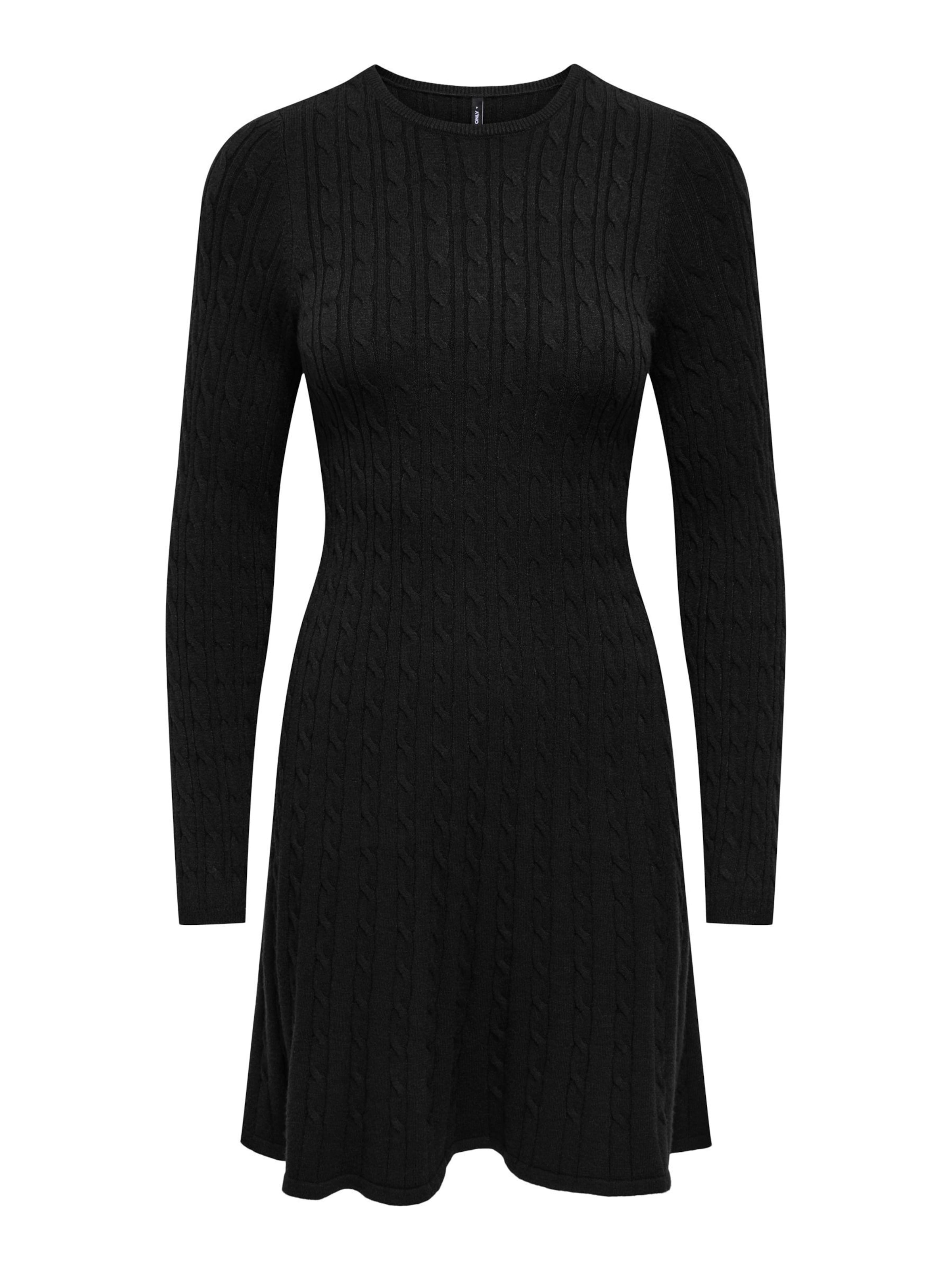 ONLY - Vestido de punto 'ONLIBI' en negro: frente