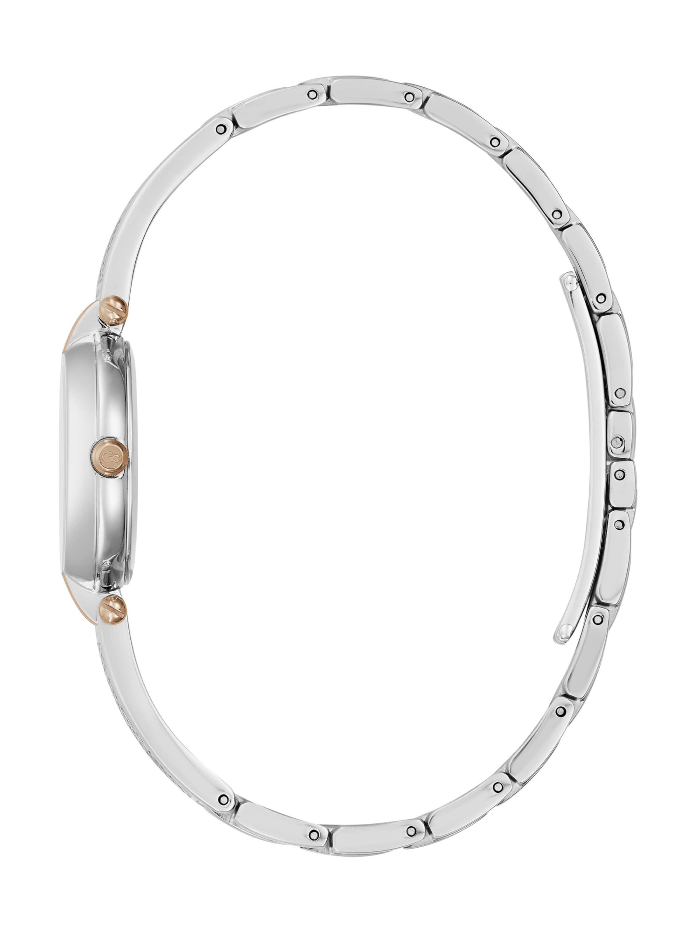 Gc Analoguhr in Silber