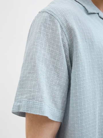 JACK & JONES Comfort fit Overhemd in Blauw