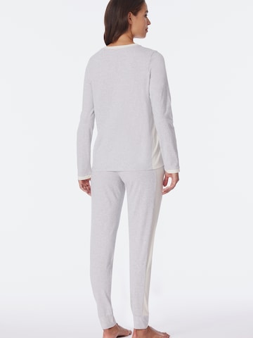 SCHIESSER Pajama ' Casual Nightwear ' in Grey
