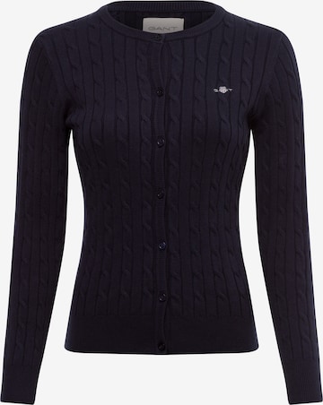 Cardigan GANT en bleu : devant
