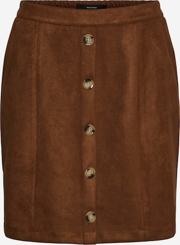 VERO MODA Skirt in Brown: front