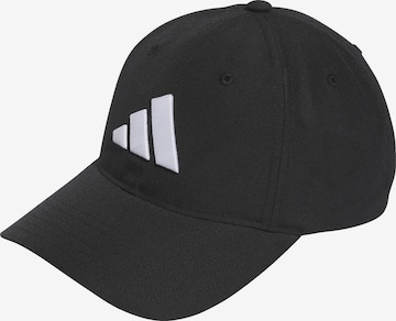 ADIDAS PERFORMANCE Athletic Cap in Black: front