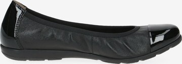 CAPRICE Ballet Flats in Black