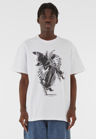 MJ Gonzales T-shirt i vit: framsida