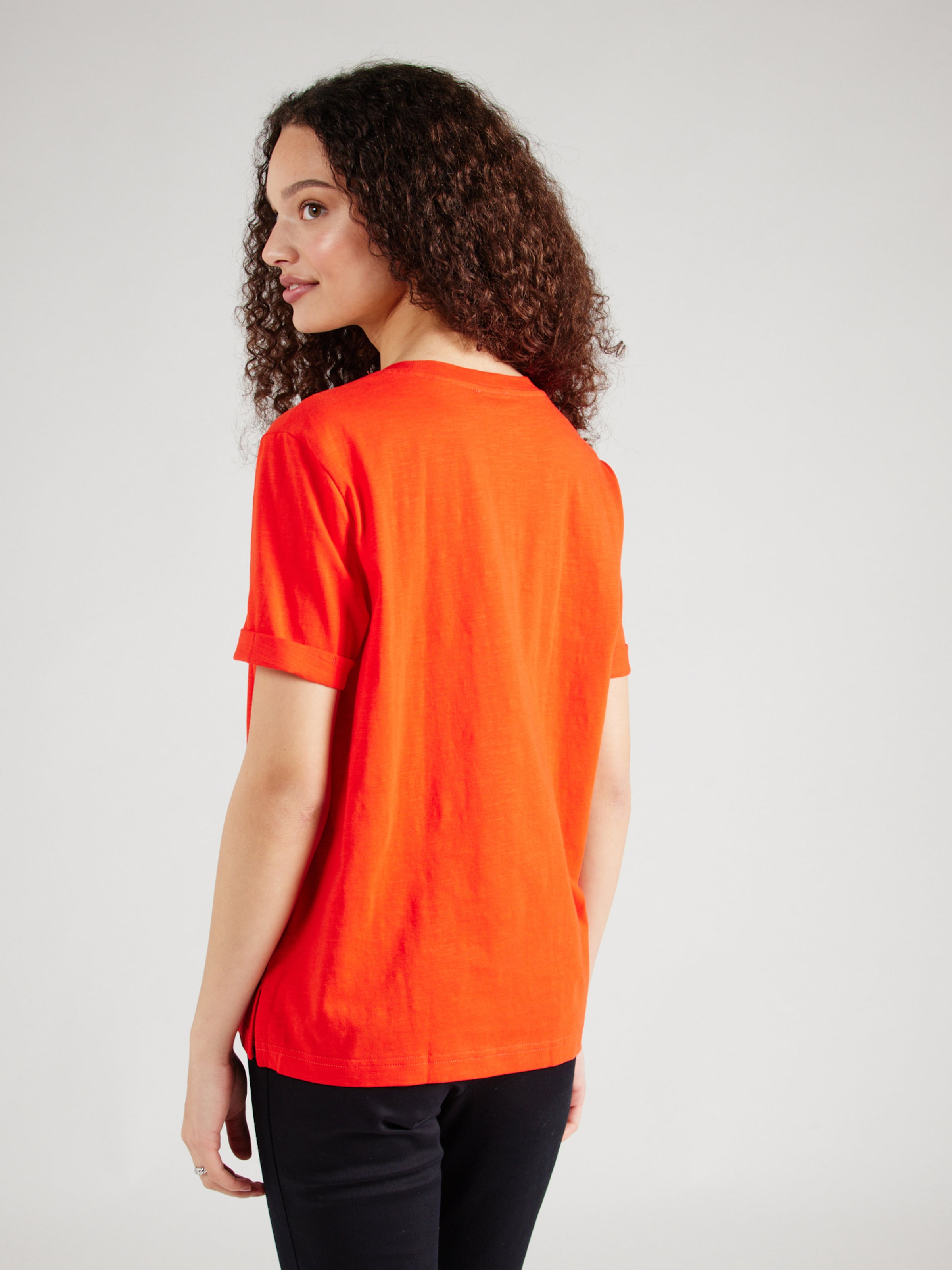 ESPRIT Camiseta en Rojo Anaranjado ABOUT YOU