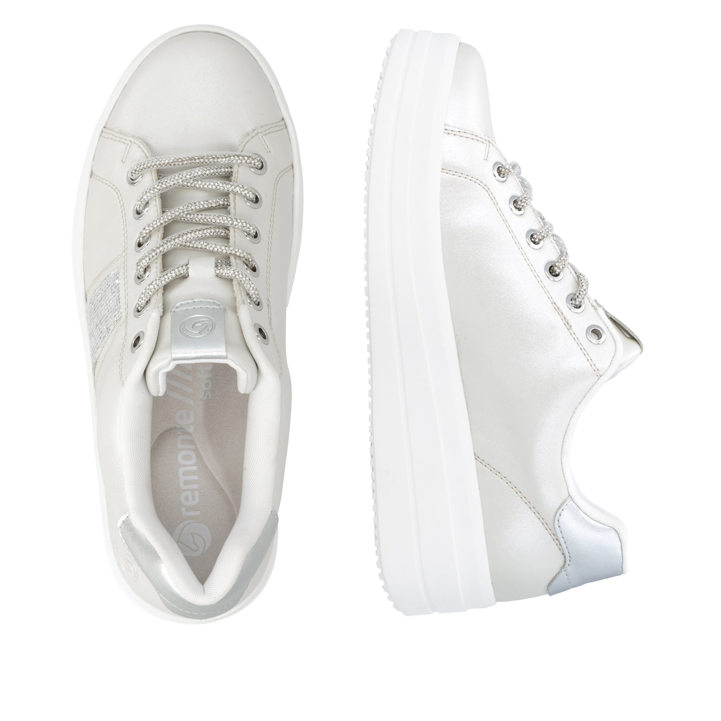 REMONTE Sneaker in Silber