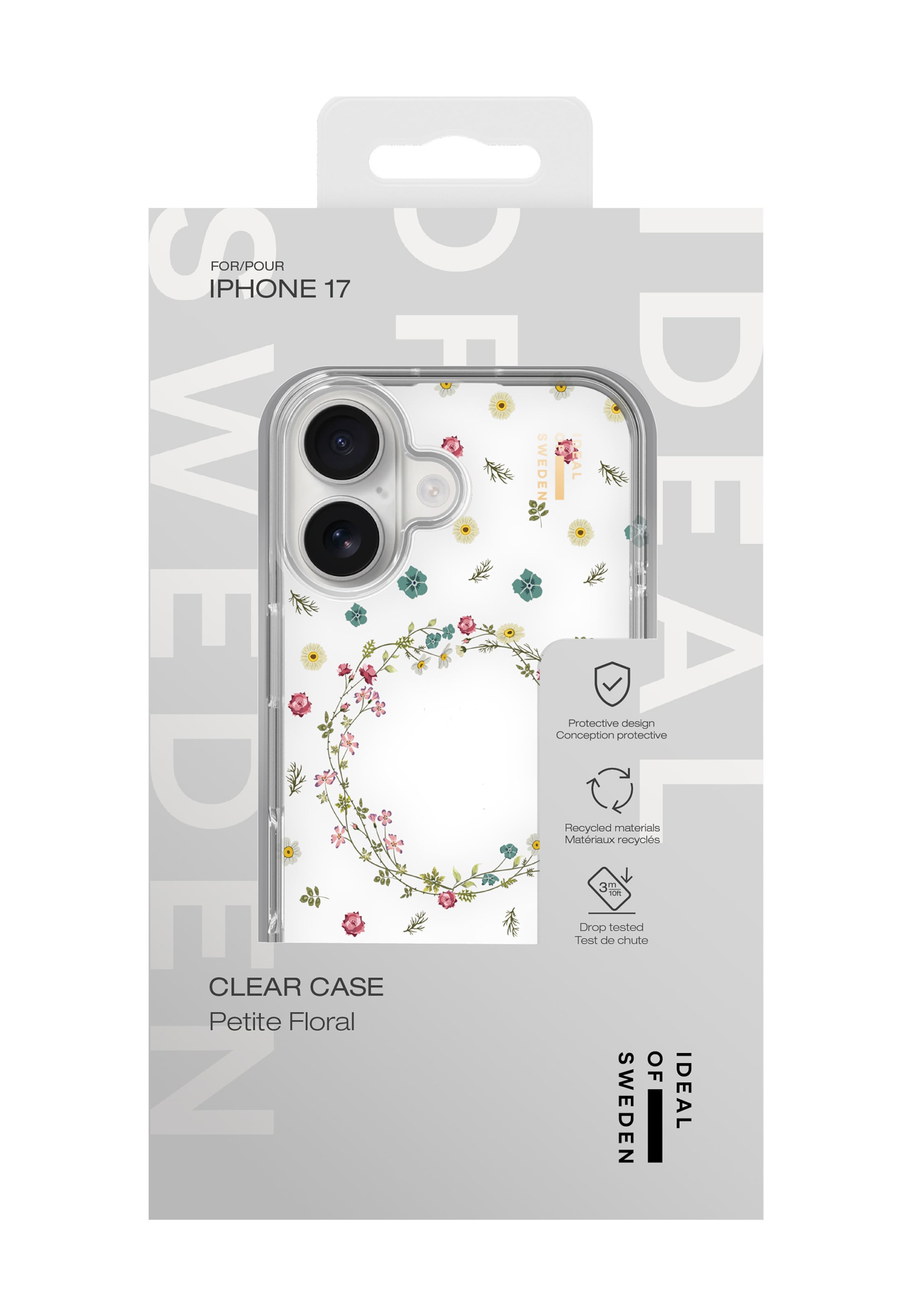 Protection pour Smartphone 'iPhone 17' iDeal of Sweden en transparent