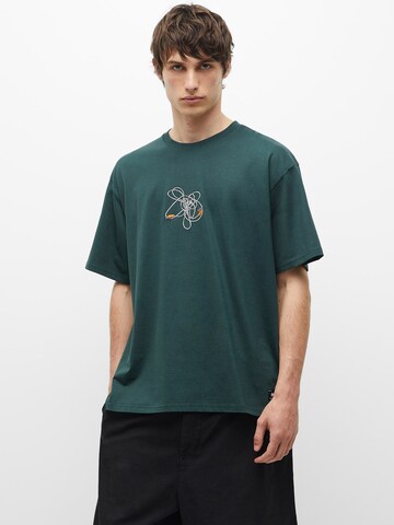 Pull&Bear T-Shirt in Grün
