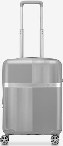 Roncato Trolley in Silber: Vorderseite