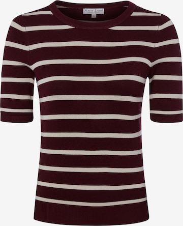 T-shirt Marie Lund en rouge : devant