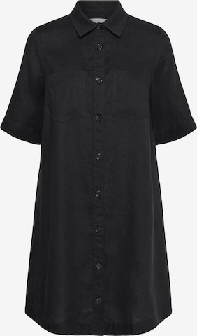 Robe-chemise 'Sardiae DR' Part Two en noir : devant