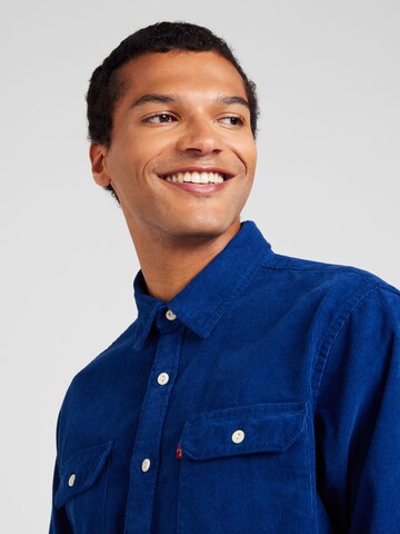 LEVI'S ® Comfort fit Button Up Shirt 'Jackson Worker' in Blue