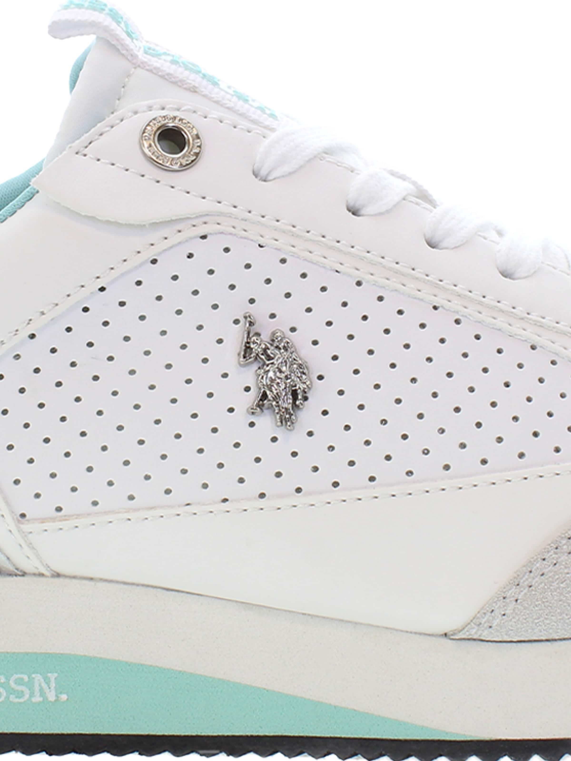 Sneaker bassa di U.S. POLO ASSN. in bianco