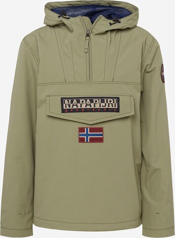 NAPAPIJRI Performance Jacket 'RAINFOREST' in Green: front