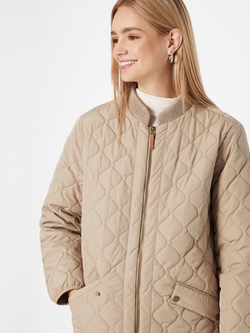 Manteau mi-saison 'Arwen' Cream en beige