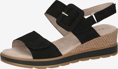 CAPRICE Sandale in schwarz, Produktansicht