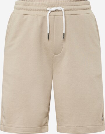 QS - Pantalón en beige: frente