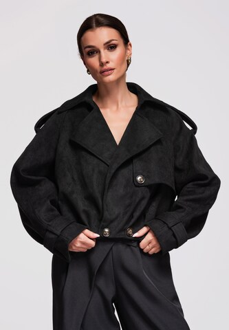 Ombre Tussenjas in Zwart