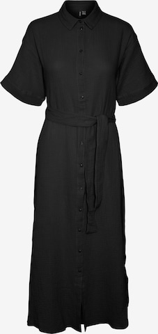 VERO MODA Shirt dress 'NATALI' in Black: front