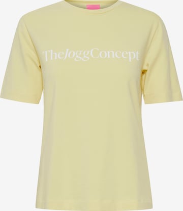 The Jogg Concept Shirt in Geel: voorkant