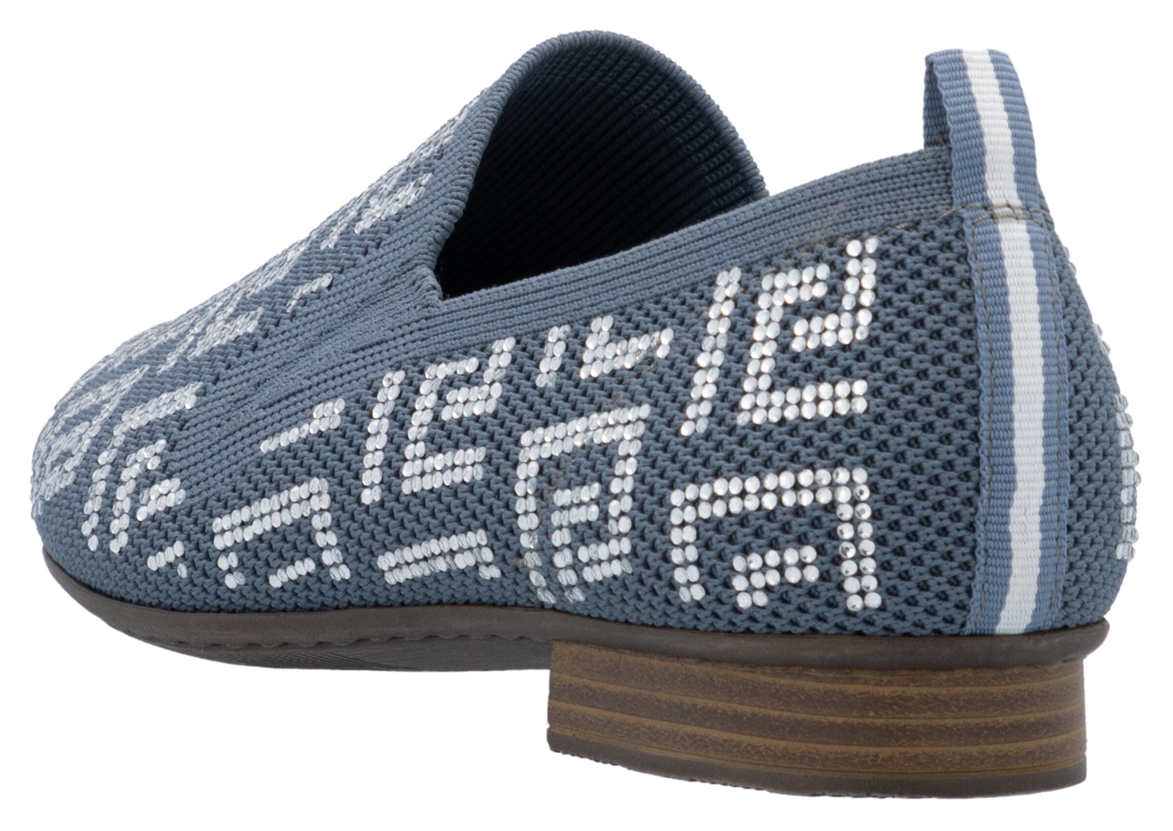 Rieker Classic Flats in Blue