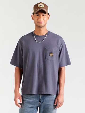 LEVI'S ® Póló 'WORKWEAR' - szürke: elől