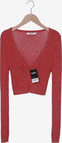 NA-KD Sweater & Cardigan in S in Red: front