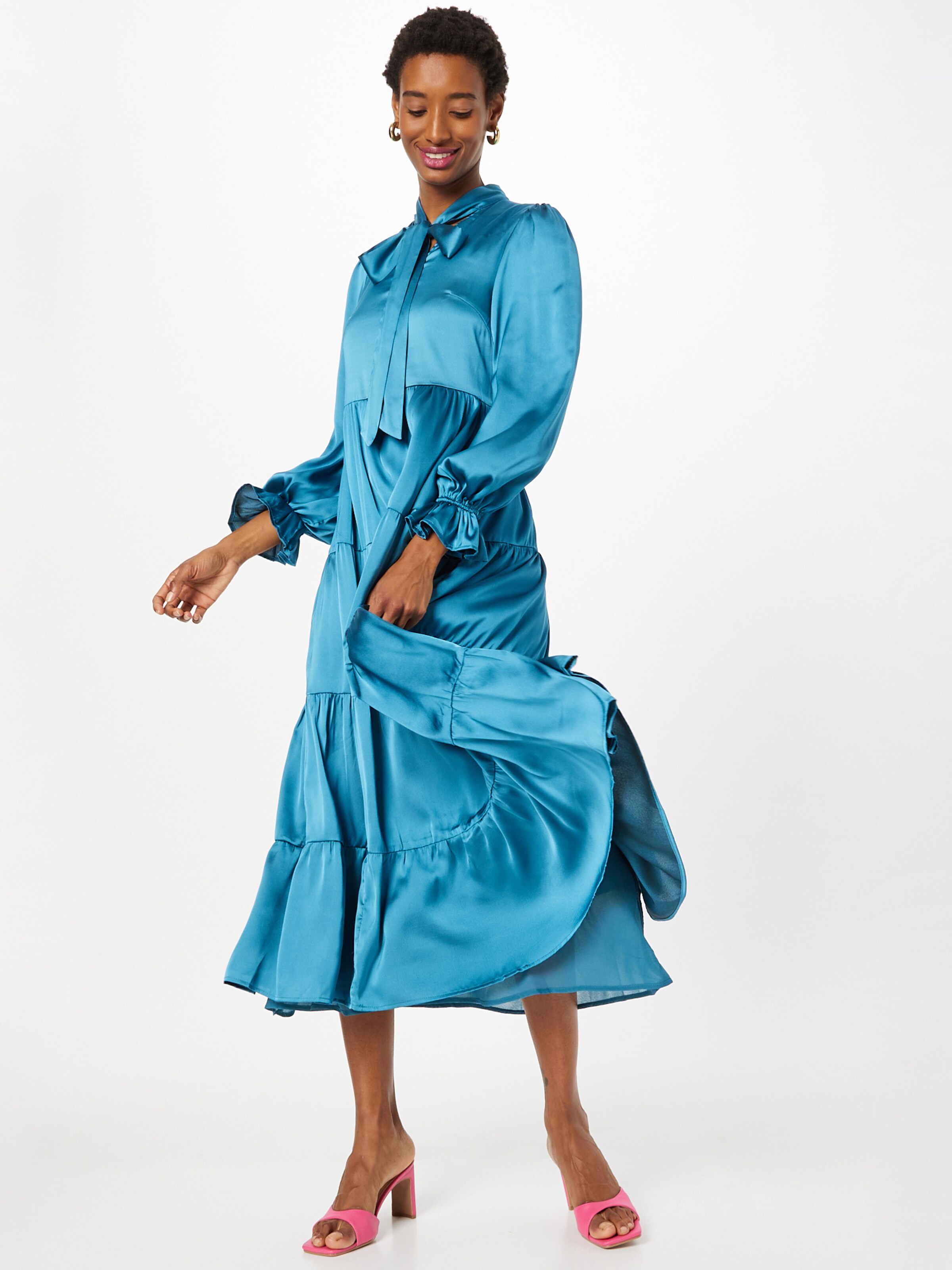 Frauen Große Größen Coast Kleid in Blau - IN87490 Frauen Große Größen Coast Kleid in Blau - IN87490
