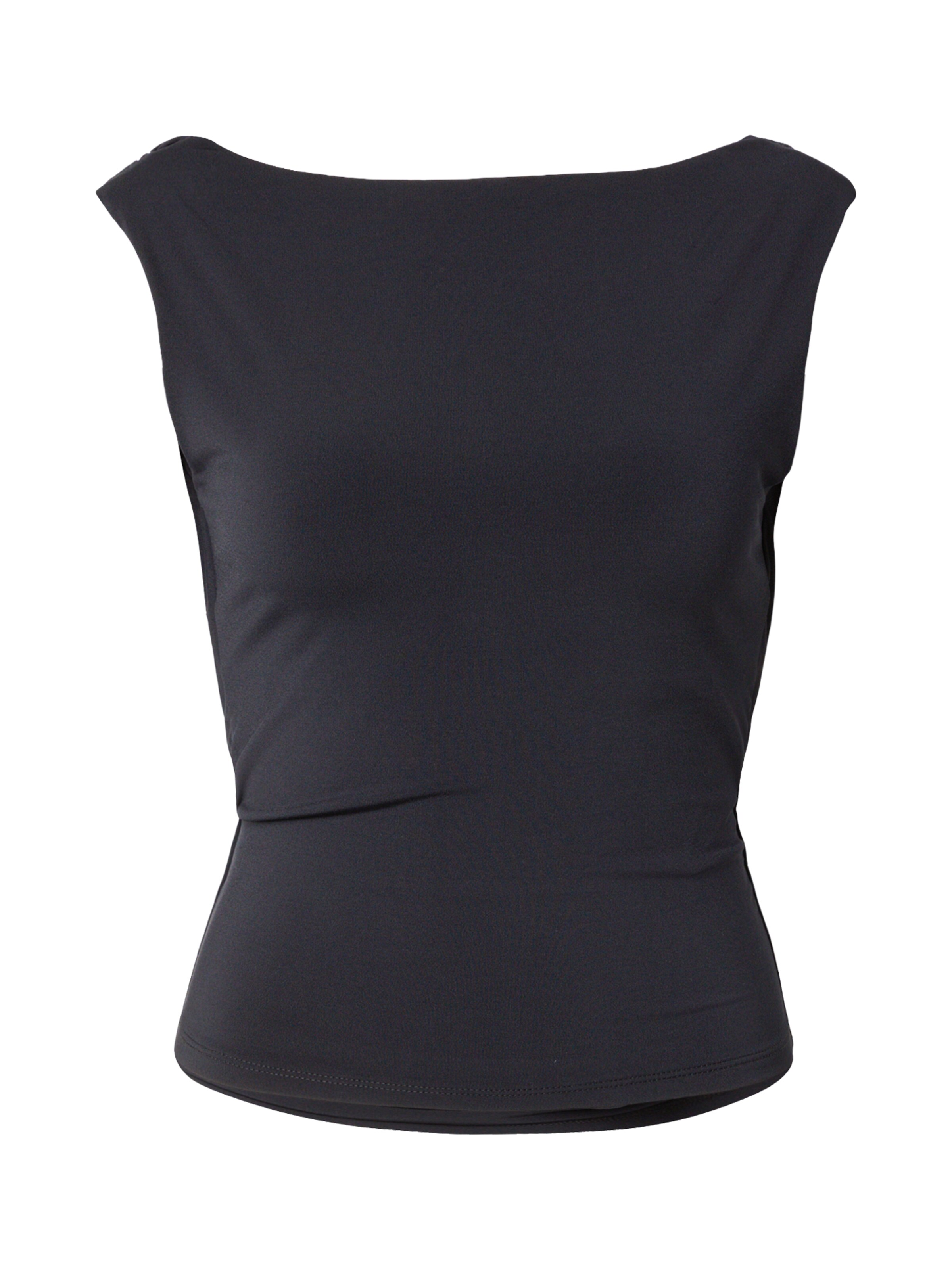 Abercrombie & Fitch Top in Schwarz: Vorderseite