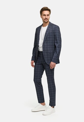 JEFF Slimfit Chino 'Leo' in Blauw