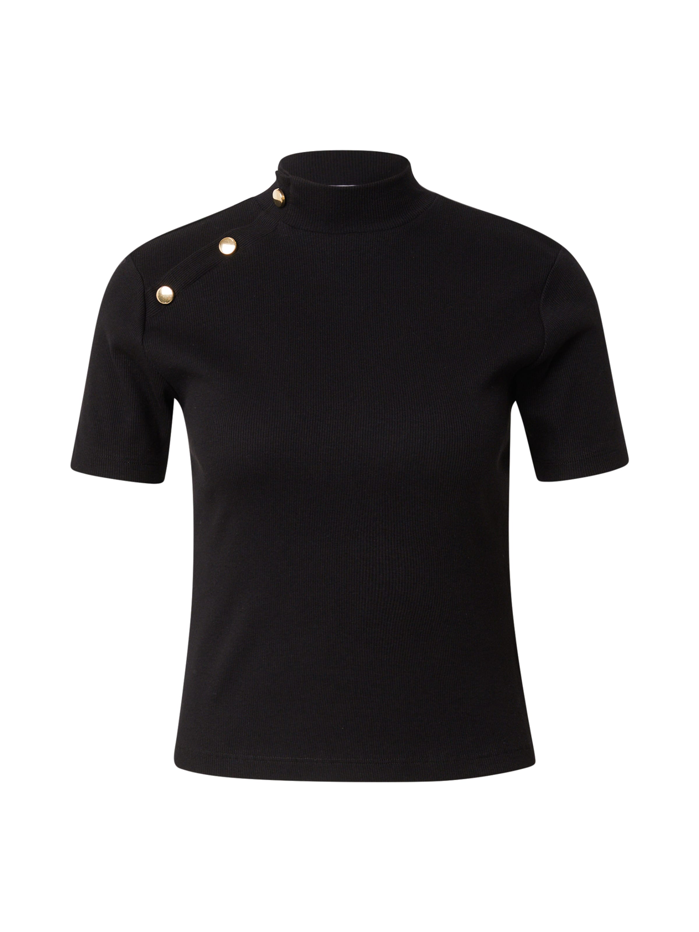 Maglietta 'Annelie' di ABOUT YOU in nero: frontale