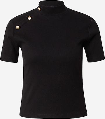 T-shirt 'Annelie' ABOUT YOU en noir : devant