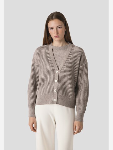 Cardigan MAERZ Muenchen en gris : devant
