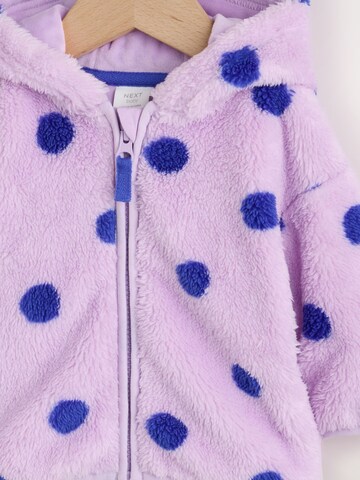 Next Fleece Jacket in Purple