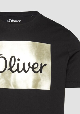 s.Oliver Shirt in Zwart