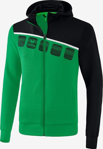 ERIMA Athletic Jacket in Green: front