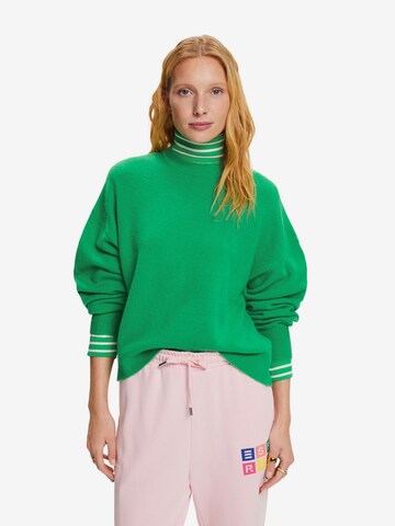 ESPRIT Sweatshirt in Groen: voorkant