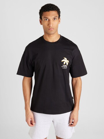 JACK & JONES Shirt 'EASTER ACTIVITY' in Black: front