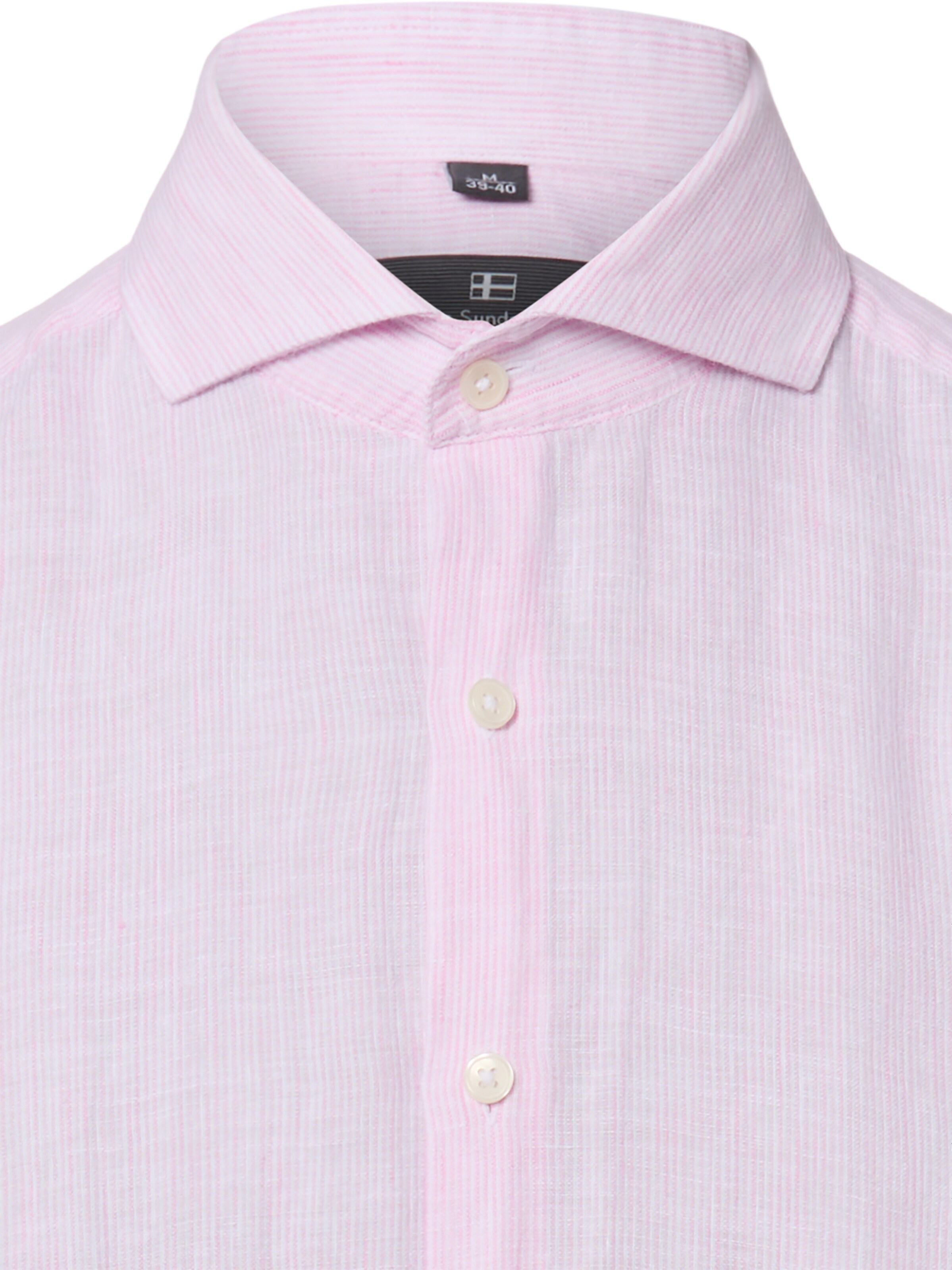 Nils Sundström Comfort Fit Hemd in Pink