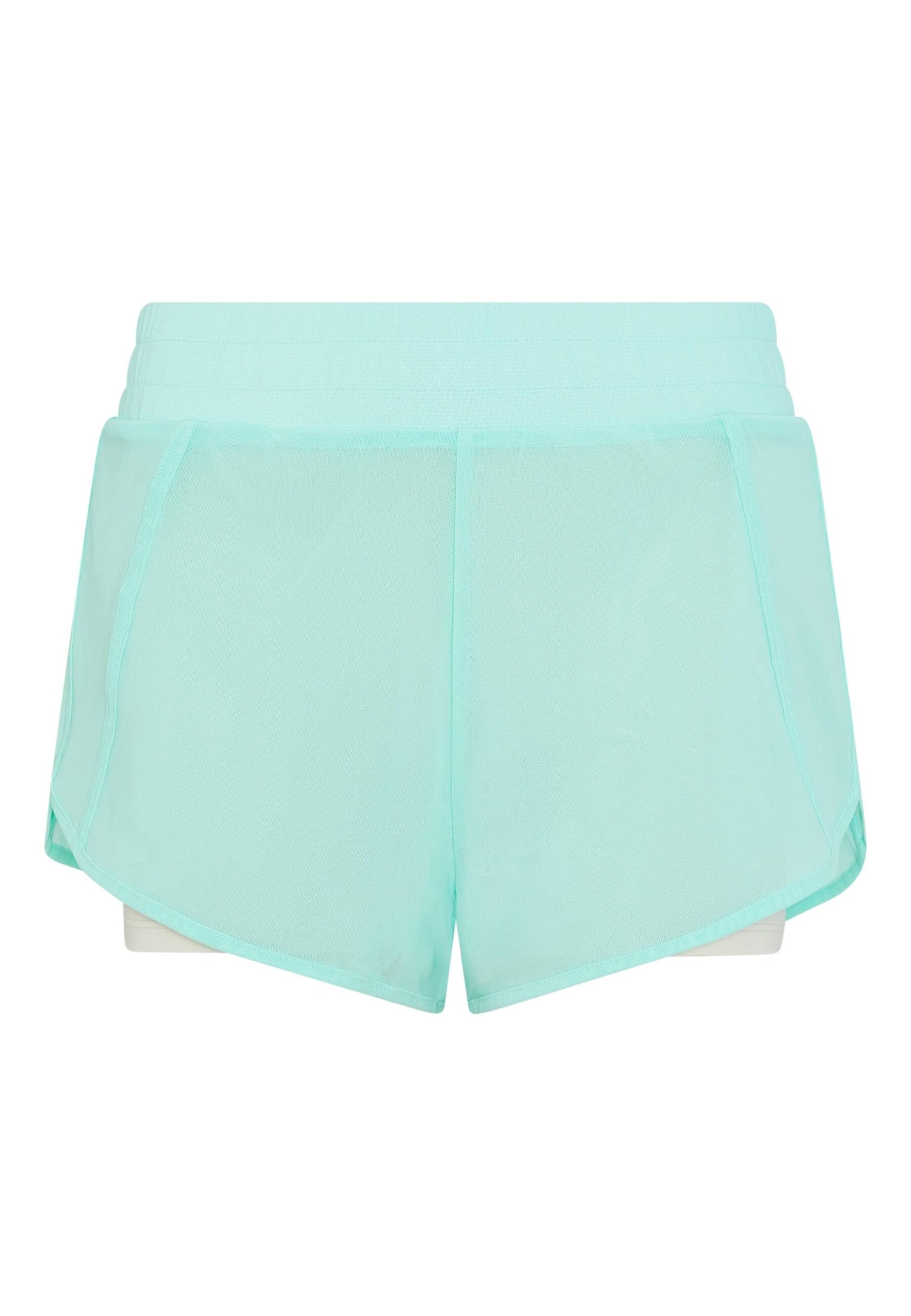 Born Living Yoga Sportbroek in Blauw: voorkant