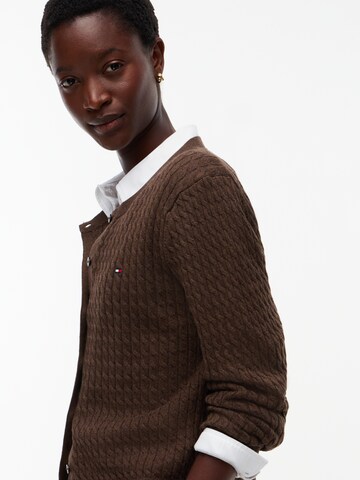 TOMMY HILFIGER Knit Cardigan in Brown