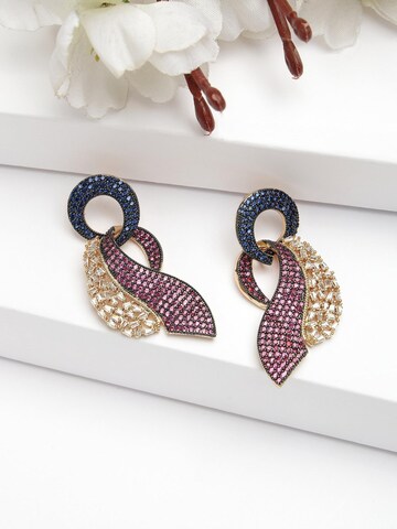 Boucles d'oreilles 'Sabineia' AVANT-GARDE PARIS en mélange de couleurs