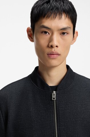 HUGO Strickjacke ' Ukashi261X-H' in Blau